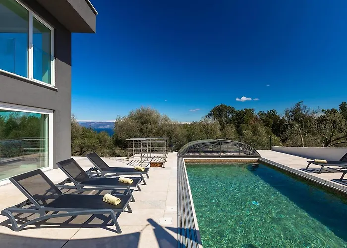 Luxusvilla In Kroatien Mit Pool Und Meerblick