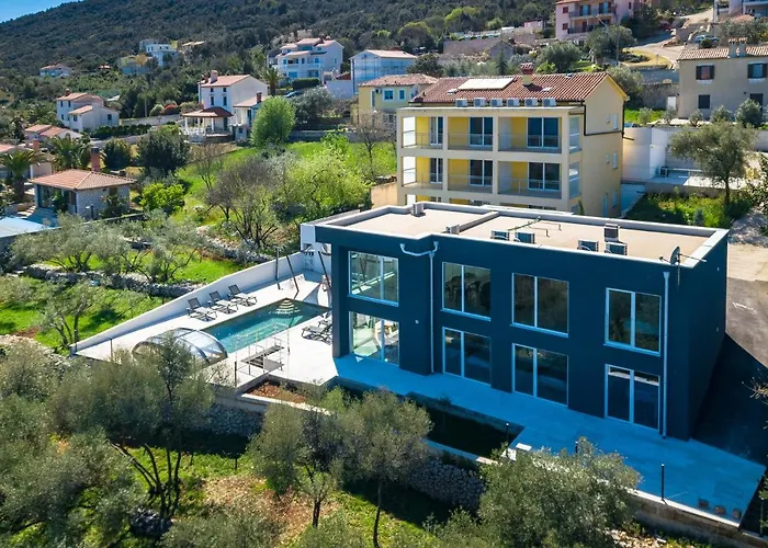 Luxusvilla In Kroatien Mit Pool Und Meerblick